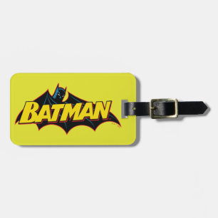 Batman Old School Logo Luggage Tag