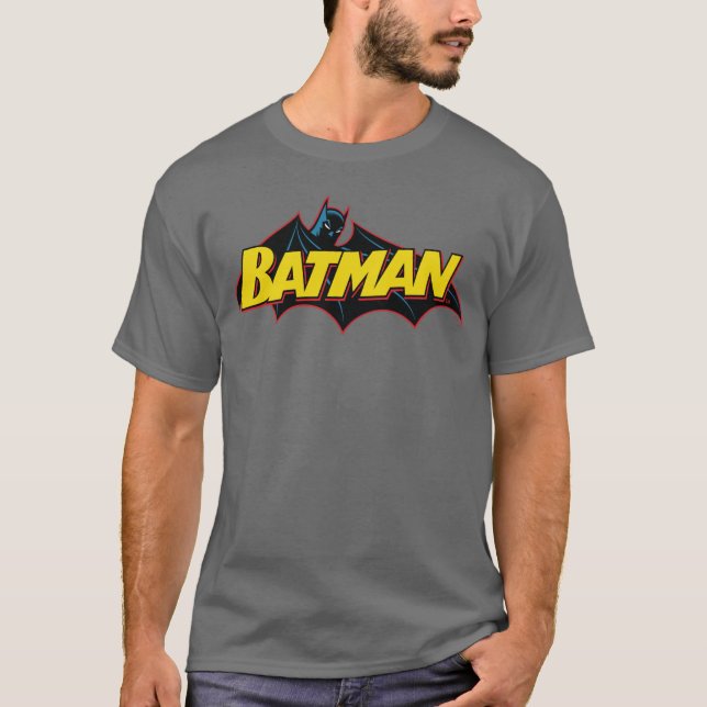 Batman | Old School Logo T-Shirt (Front)