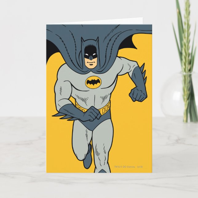 Batman On The Move Card (Front)