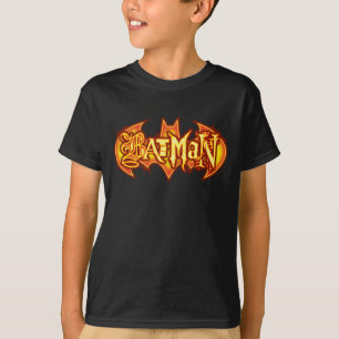 Batman Orange Seasonal Logo T-Shirt