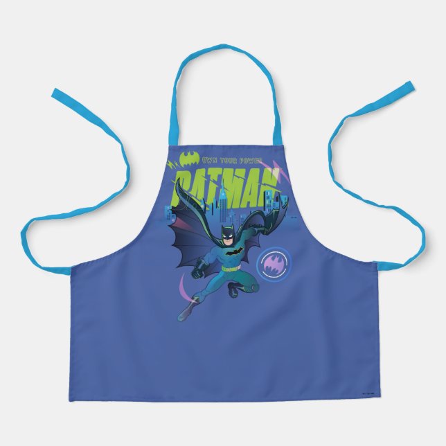 Batman "Own Your Power" City Graphic Apron (Front)
