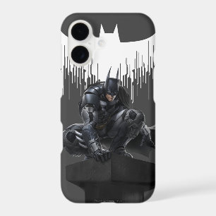 Batman Perched on a Pillar