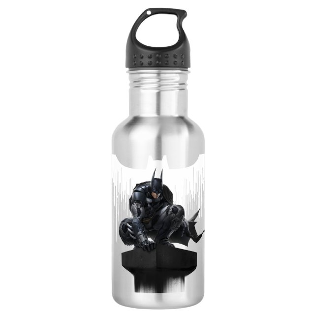Batman Perched on a Pillar 710 Ml Water Bottle (Front)