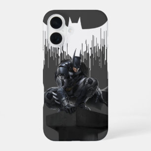 Batman Perched on a Pillar iPhone 16 Case