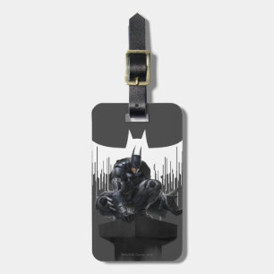 Batman Perched on a Pillar Luggage Tag