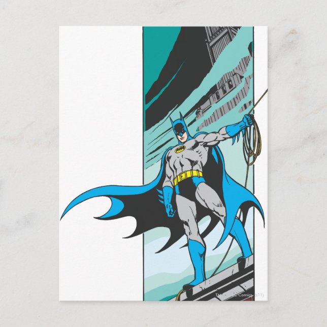 Batman Perches Postcard (Front)