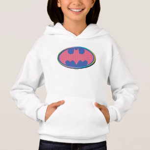 Batman Pink Polka Dot Logo