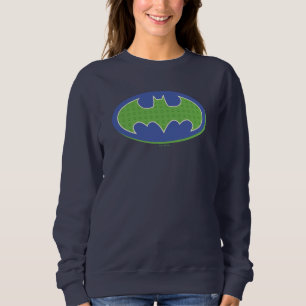 Batman Purple & Green Symbol Sweatshirt
