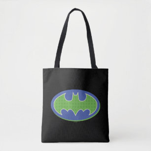 Batman Purple & Green Symbol Tote Bag