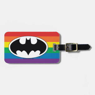 Batman Rainbow Logo Luggage Tag