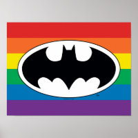 Batman Rainbow Logo