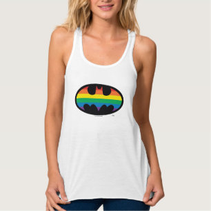 Batman Rainbow Logo Singlet