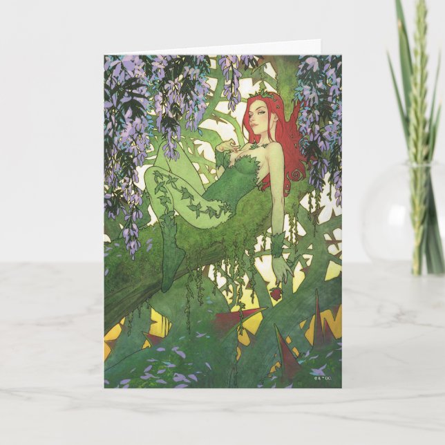 Batman Rebirth Poison Ivy Cover Illustration Card (Front)