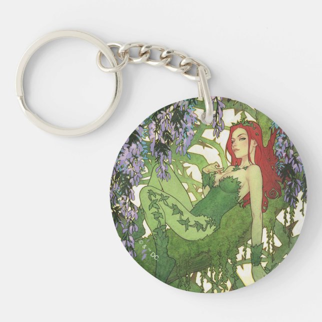 Batman Rebirth Poison Ivy Cover Illustration Key Ring (Front)