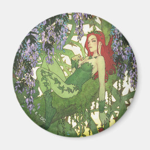 Batman Rebirth Poison Ivy Cover Illustration Magnet