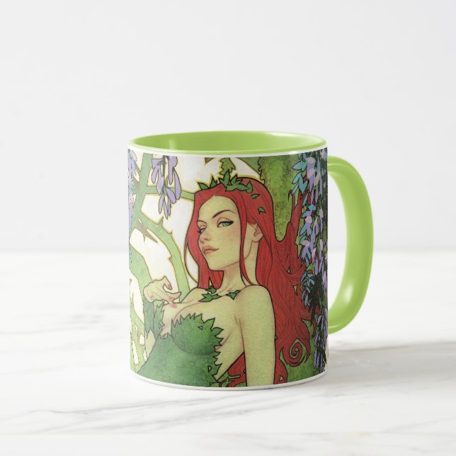 Batman Rebirth Poison Ivy Cover Illustration Mug (Front Right)