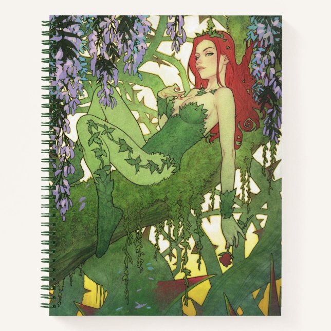 Batman Rebirth Poison Ivy Cover Illustration Notebook (Front)