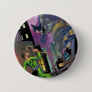 Batman - Riddler 6 Cm Round Badge