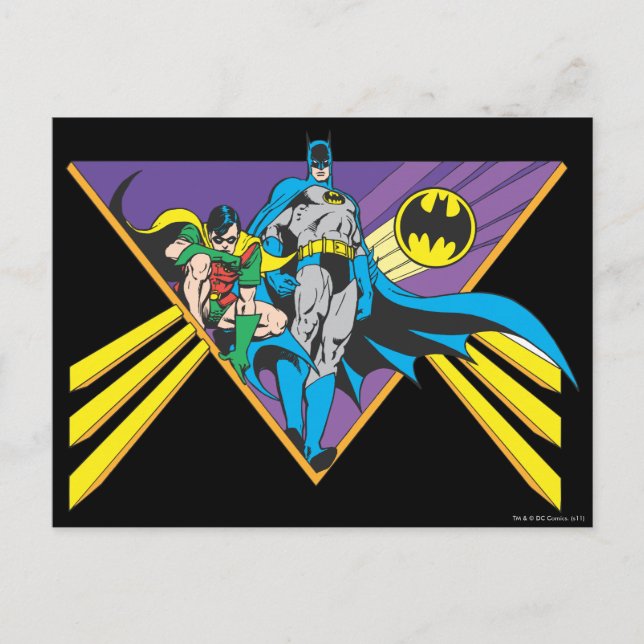 Batman & Robin 2 Postcard (Front)
