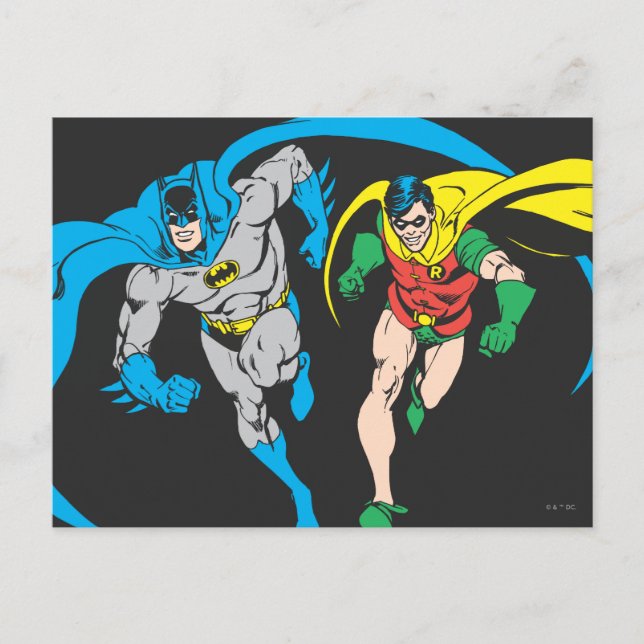 Batman & Robin Postcard (Front)
