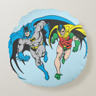 Batman & Robin Round Cushion