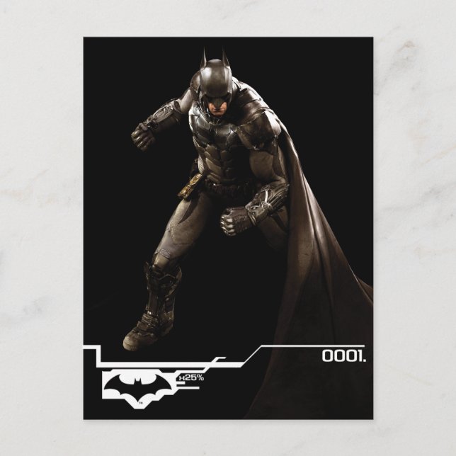 Batman Standing With Cape Postcard (Front)