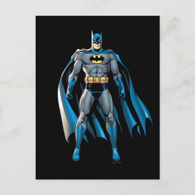 Batman Stands Up Postcard (Front)