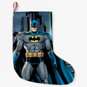 Batman Stands Up Small Christmas Stocking