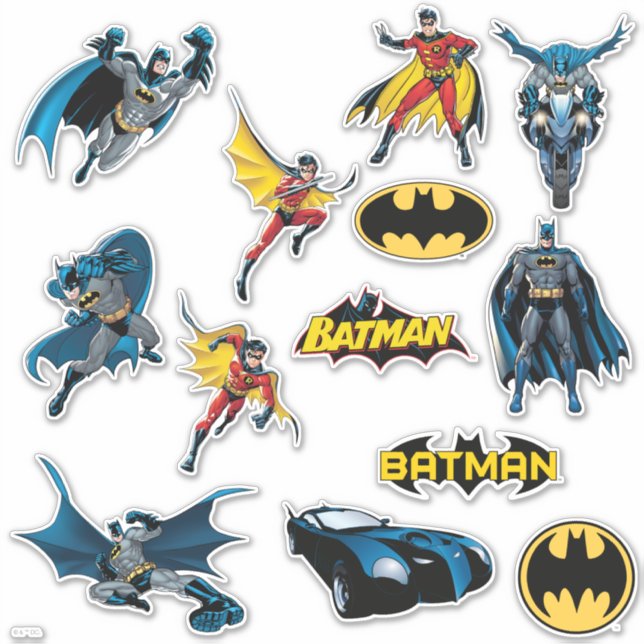 Batman Sticker Set (Front)
