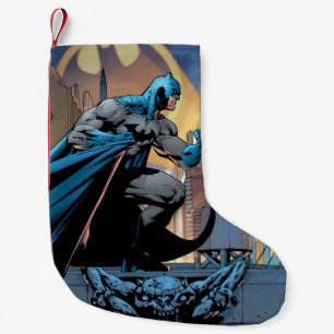Batman strong look right small christmas stocking