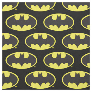 Batman Symbol   Bat Oval Logo Fabric