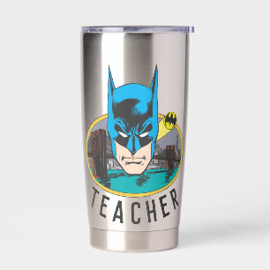 Batman Symbol   Bat Oval Logo Insulated Tumbler