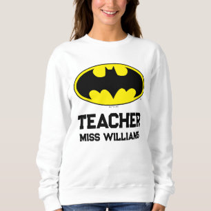 Batman Symbol   Bat Oval Logo Sweatshirt