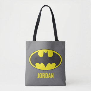Batman Symbol Bat Oval Logo Tote Bag