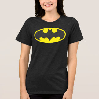 Batman Symbol | Bat Oval Logo Tri-Blend Shirt