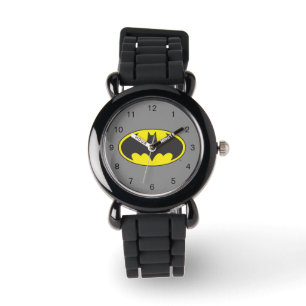 Batman Symbol Bat Oval Logo Watch
