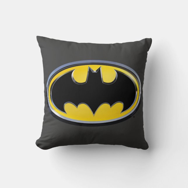 Batman Symbol | Classic Logo Cushion (Front)