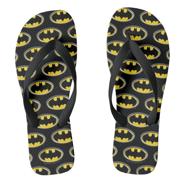 Batman Symbol | Classic Logo Jandals (Footbed)