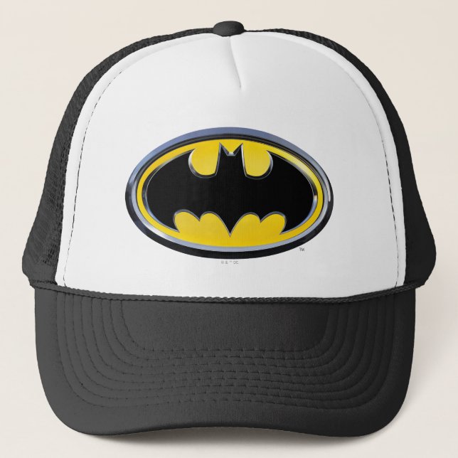 Batman Symbol | Classic Logo Trucker Hat (Front)