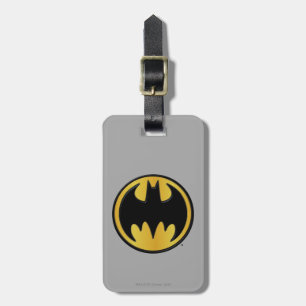 Batman Symbol Classic Round Logo Luggage Tag