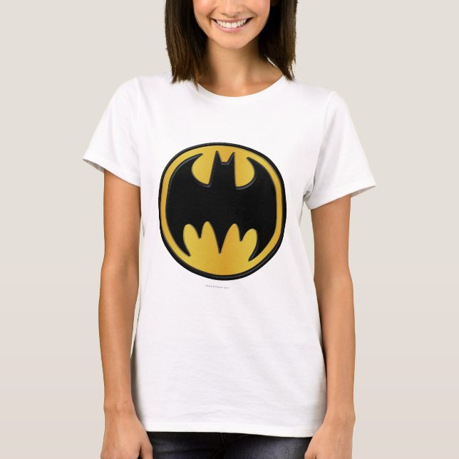 Batman Symbol | Classic Round Logo T-Shirt (Front)