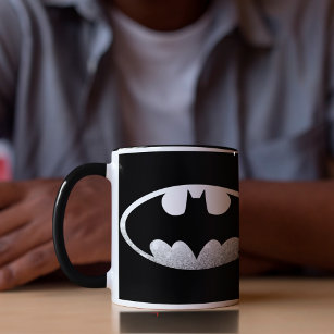 Batman Symbol   Grainy Logo Mug
