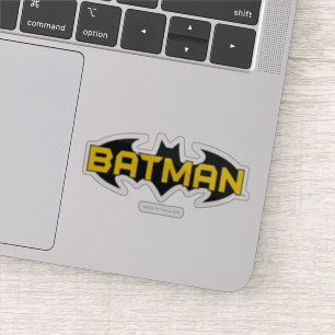 Batman Symbol   Name Yellow & Black Logo