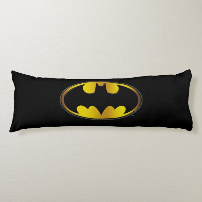 Batman Symbol | Oval Gradient Logo Body Cushion (Front)