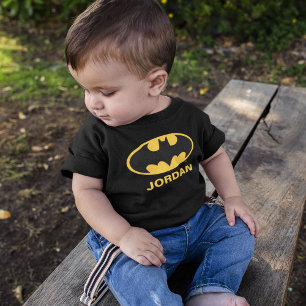 Batman Symbol Oval Logo Baby T-Shirt