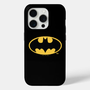 Batman Symbol   Oval Logo iPhone 15 Pro Case
