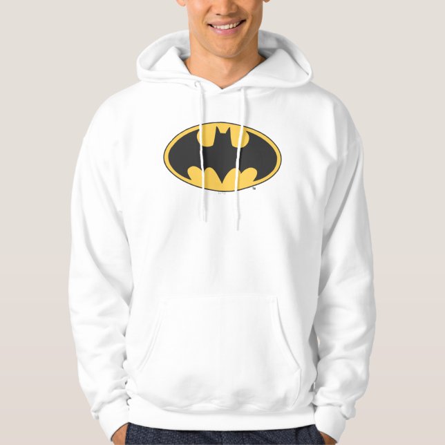 Batman Symbol | Oval Logo Hoodie (Front)