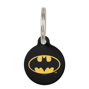 Batman Symbol   Oval Logo Pet Tag