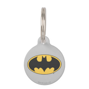 Batman Symbol   Oval Logo Pet Tag