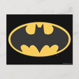 Batman Symbol Oval Logo Postcard